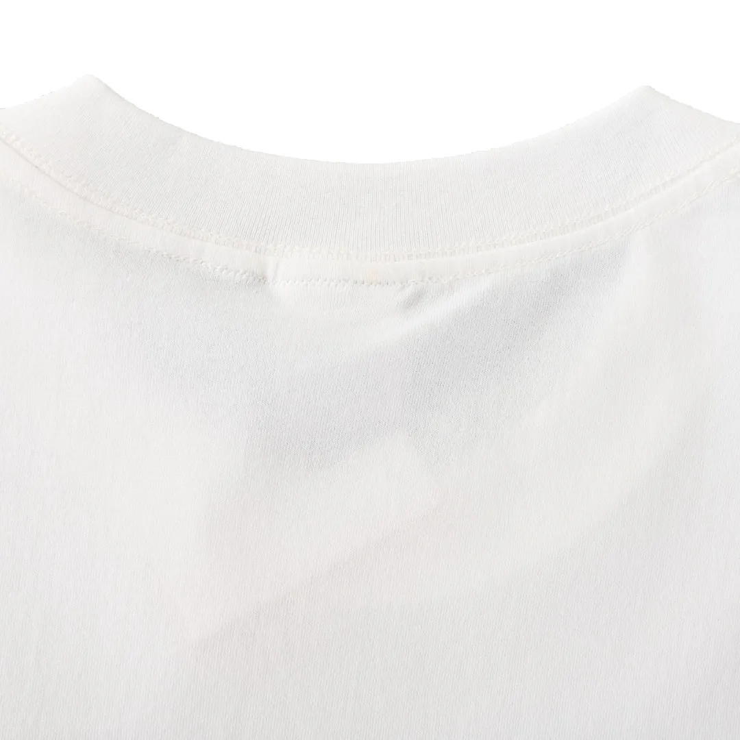 SUPREME Spring Limited Distressed Letter Printed Round Neck Short Sleeve T-shirt Color: White Black Wearing Style: Round Neck Fabric: Cotton Men and Women Same Style Size: S M L XL