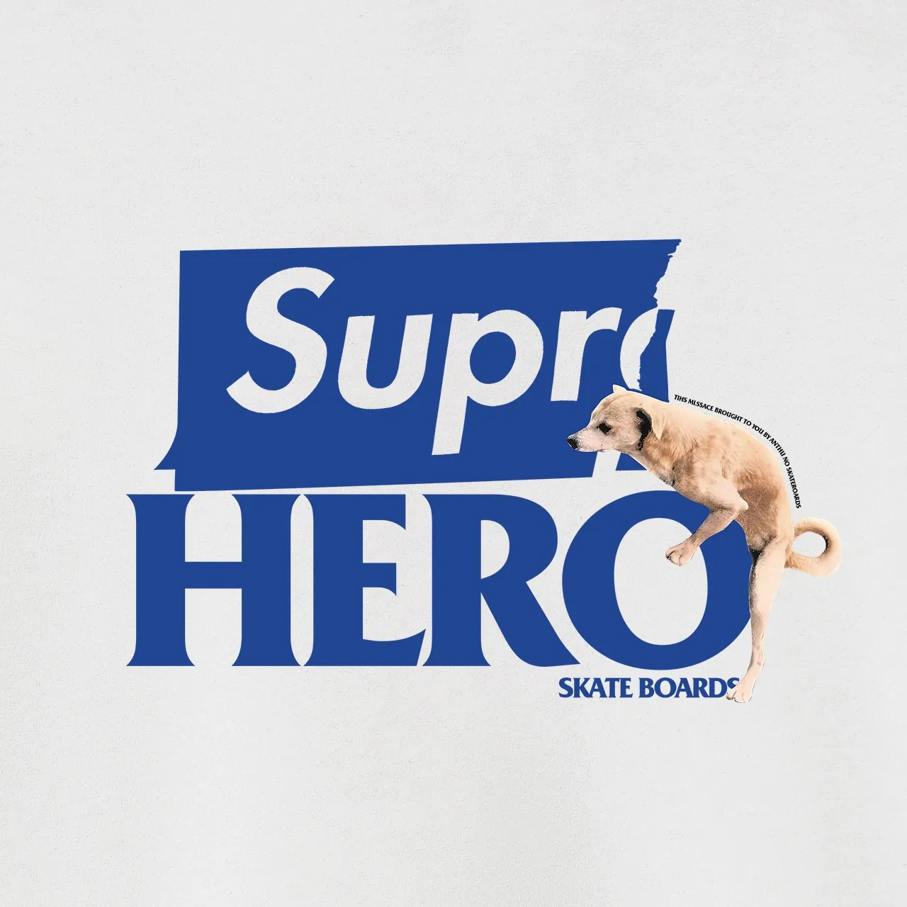 S 2018 # P 85💰 P 90💰 Supreme ANTIHERO Series SS 22 Week 17 Antihero Dog Tee Logo 400 430 Quality💥 Same Style ：Black White Gray Size：S M L XL XXL