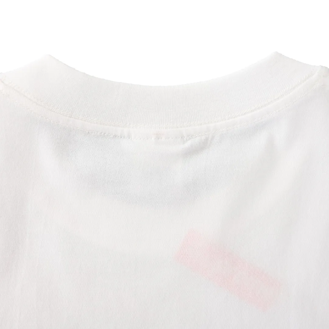 SUPREME Evolutionary History Pattern Printed Round Neck Short Sleeve T-shirt Color: White Black Wearing Style: Round Neck Fabric: Cotton Men and Women Same Style Size: S M L XL