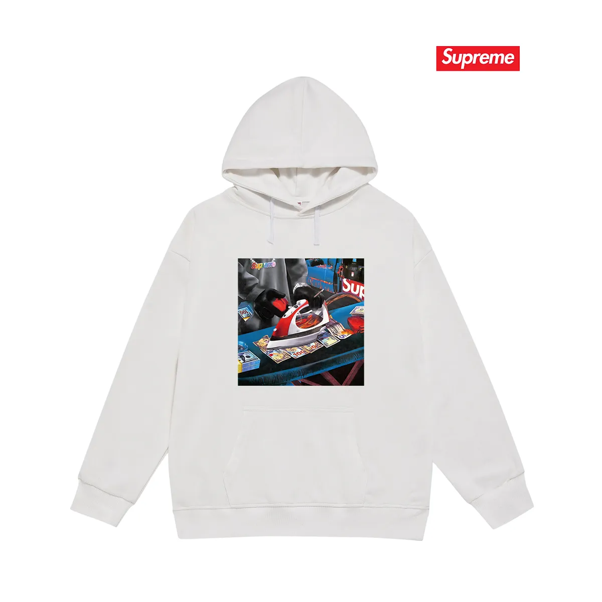 S 2019 # P 85💰 P 90💰 Supreme SS 22 Week 1 Gas Tee 400 430 Quality💥 Same Style ：Black White Gray Size：S M L XL XXL