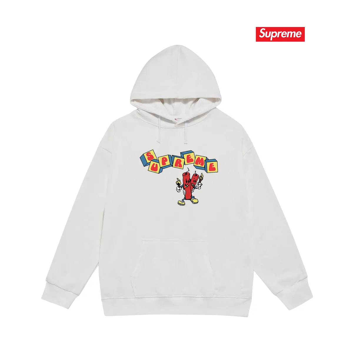 S 2025 # P 85💰 P 90💰 Supreme SS 19 Dynamite Tee 400 430 Quality💥 Same Style ：Black White Gray Size：S M L XL XXL