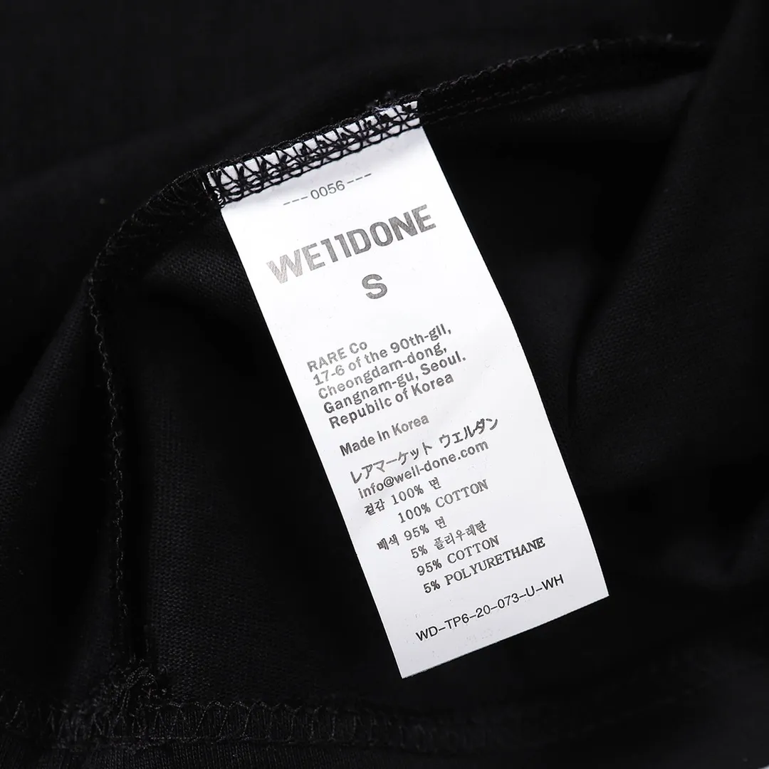 W 107# WE 11DONENew Arrival logo T 230g , ！ Quality！！ ， Quality！！ ， ！！ ， ， ， ， 。 Sizes：S-L ：White Black Gray