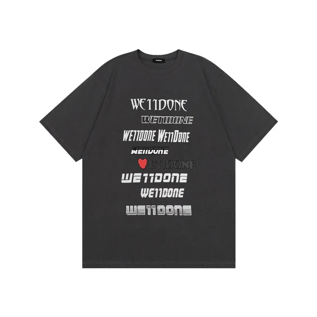 W 067# WE 11DONENew Arrival T 230g , ！ Quality！！ ， Quality！！ ， ！！ ， ， ， ， 。 Sizes：S-L ：White Black Gray