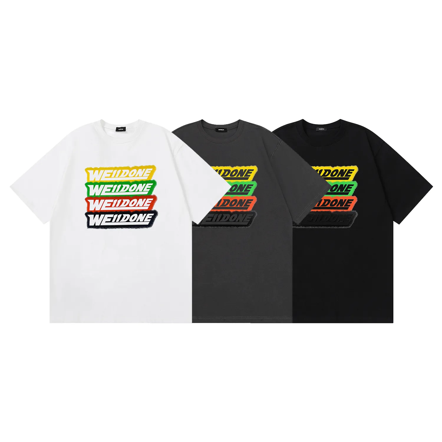 W 038# 2022ss WE 11DONENew Arrival ins T 230g , ！ Quality！！ ， Quality！！ ， ！！ ， ， ， ， 。 Sizes：S-L ：White Black Gray