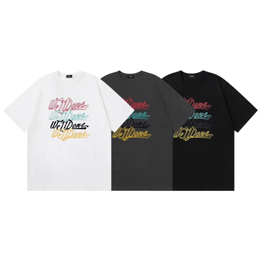 W 062# WE 11DONENew Arrival logo T 230g , ！ Quality！！ ， Quality！！ ， ！！ ， ， ， ， 。 Sizes：S-L ：White Black Gray