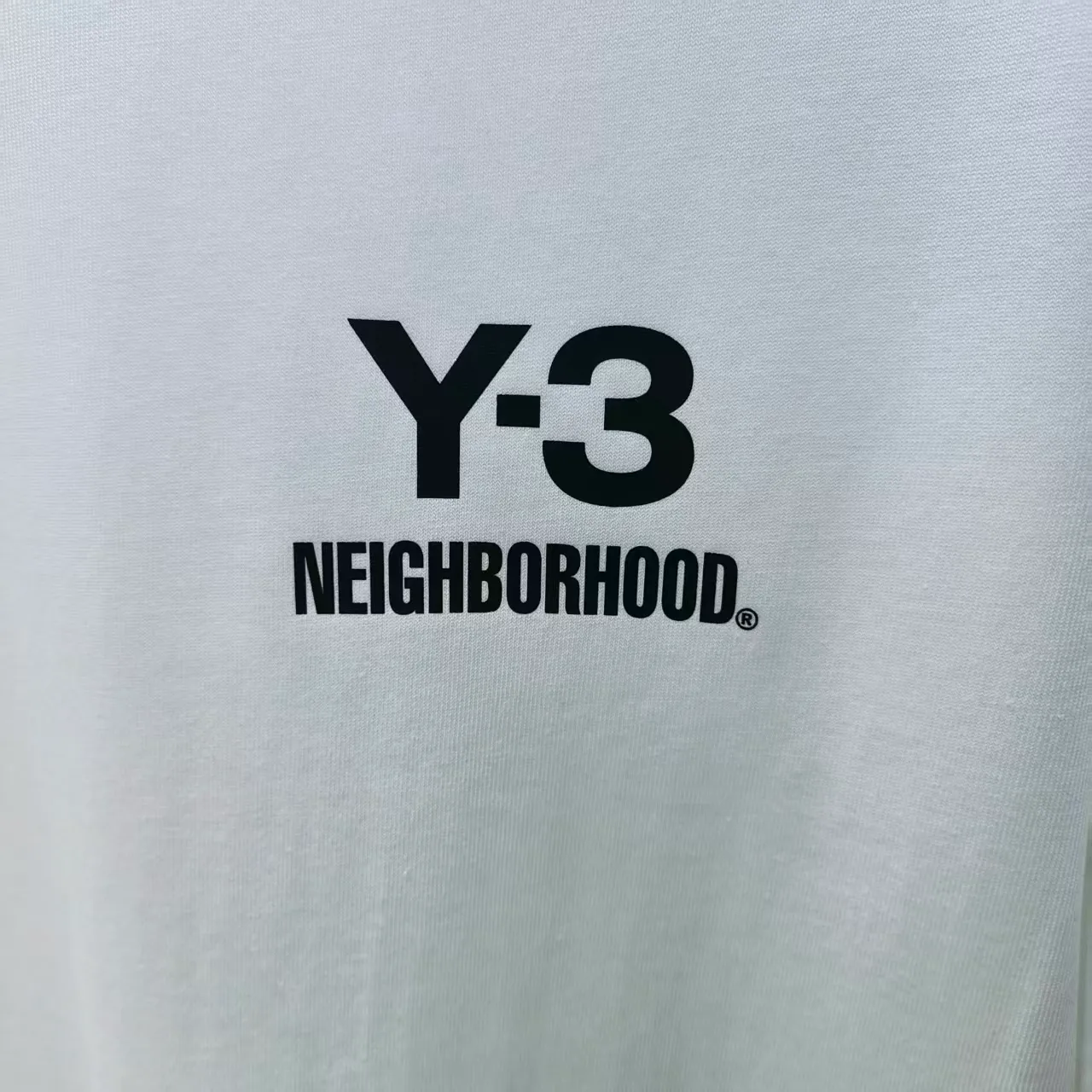 Y 3 Yohji Yamamoto 2026 Spring and Summer New Arrival joint style printed logo short-sleeved T-shirt loose fit for men and women Same Style Size S M L XL XXL Black White