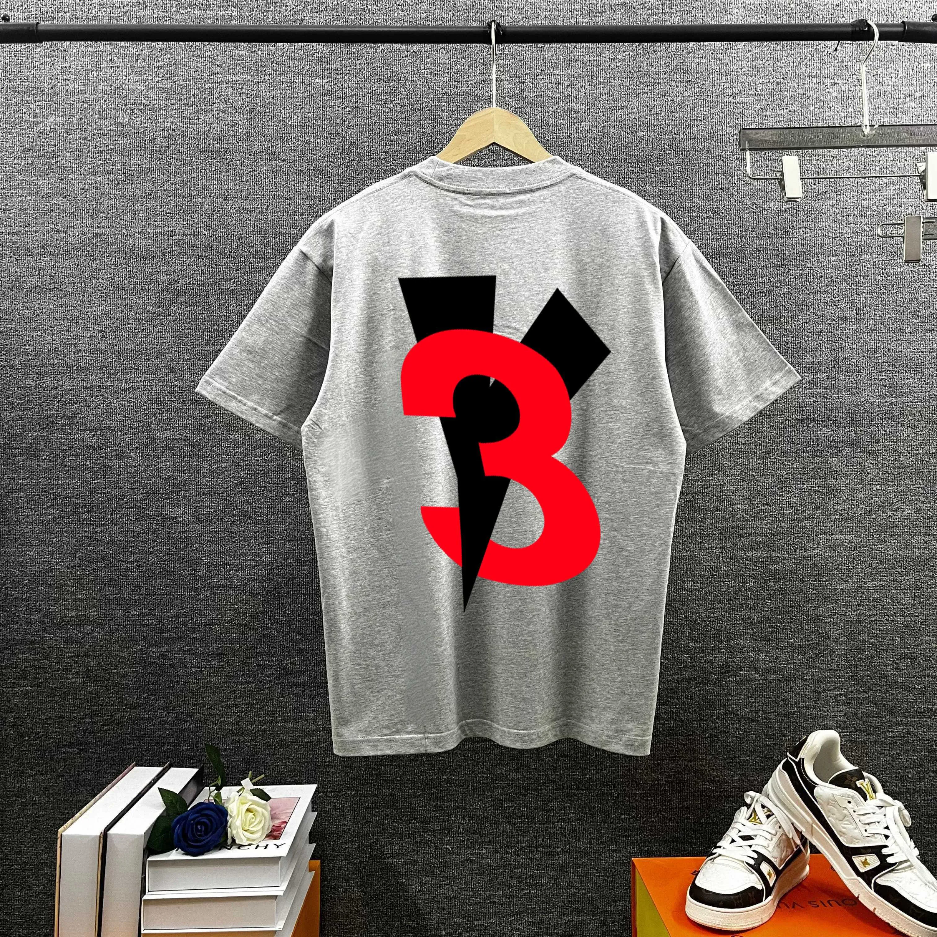 Y 3* * *yoji 2026 spring and summer New Arrival Classic personalized front and rear letter logo printed T-shirt Double yarn custom plain cotton fabric short-sleeved T-shirt Men and women Same Style Color: Black White Gray Size: S (90-130 pounds) M (120-150 pounds) L (140-165 pounds) XL (160-180 pounds) XXL (180 pounds)