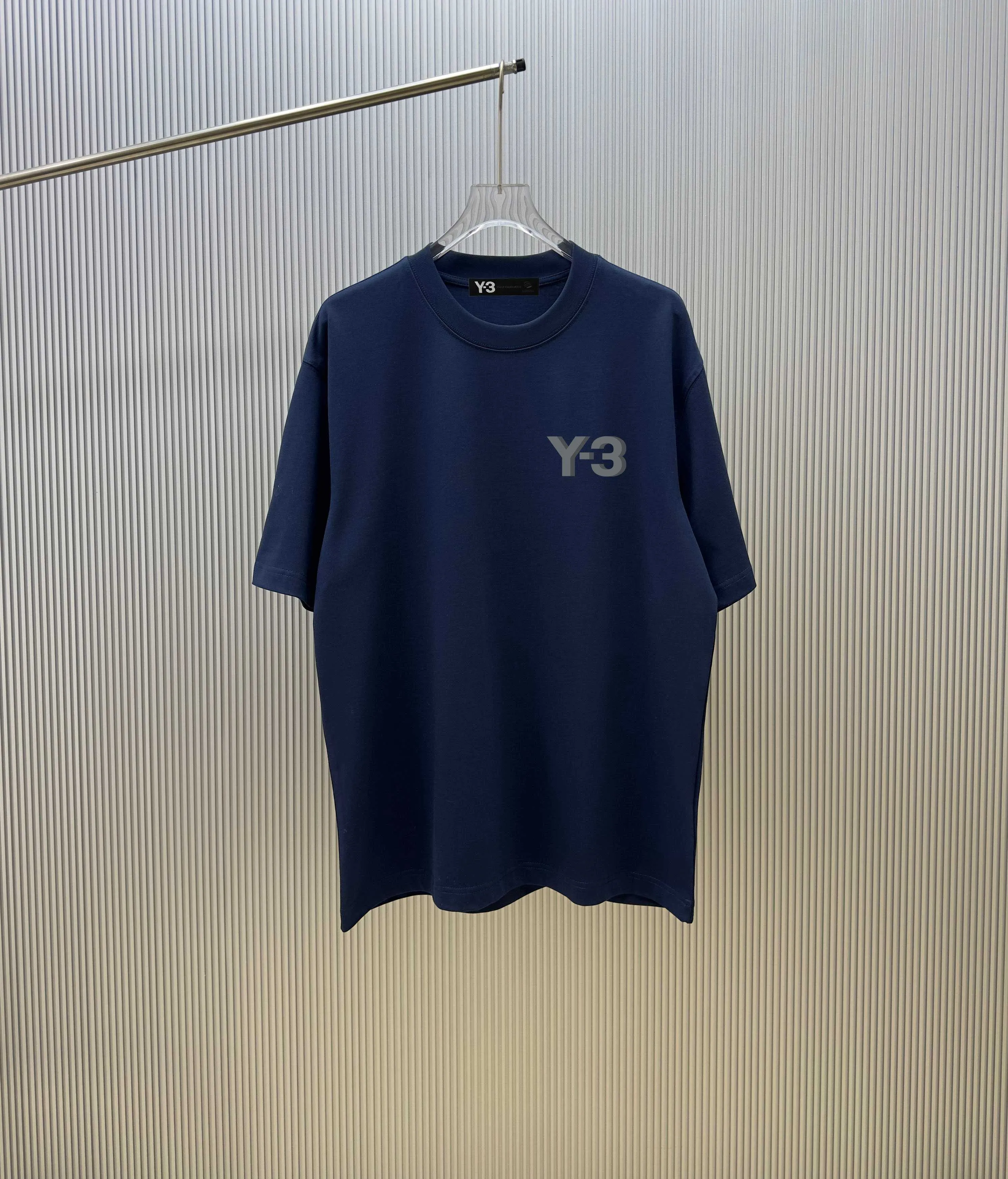(Strictly control Quality) Style: Yamamoto-Yoji.Y-3 short-sleeved T-shirt Fabric: Double weight yarn 100% cotton Rib: Weight Sorona 1*1 trendy brand Process: Printing Color: White Night Blue Blue Cool Blue Floral Gray Black Size: M—4XL No gender distinction Men and women Same Style