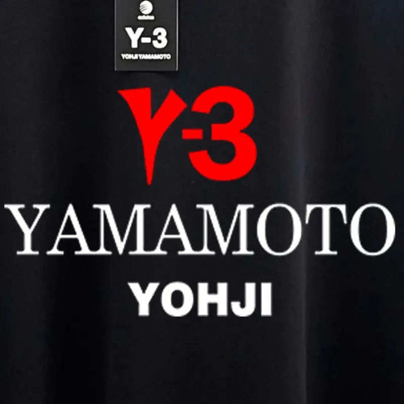 Y 3* * *yoji 2026 spring and summer New Arrival Classic personalized front and rear letter logo printed T-shirt Double yarn custom plain cotton fabric short-sleeved T-shirt Men and women Same Style Color: Black White Gray Size: S (90-130 pounds) M (120-150 pounds) L (140-165 pounds) XL (160-180 pounds) XXL (180 pounds)