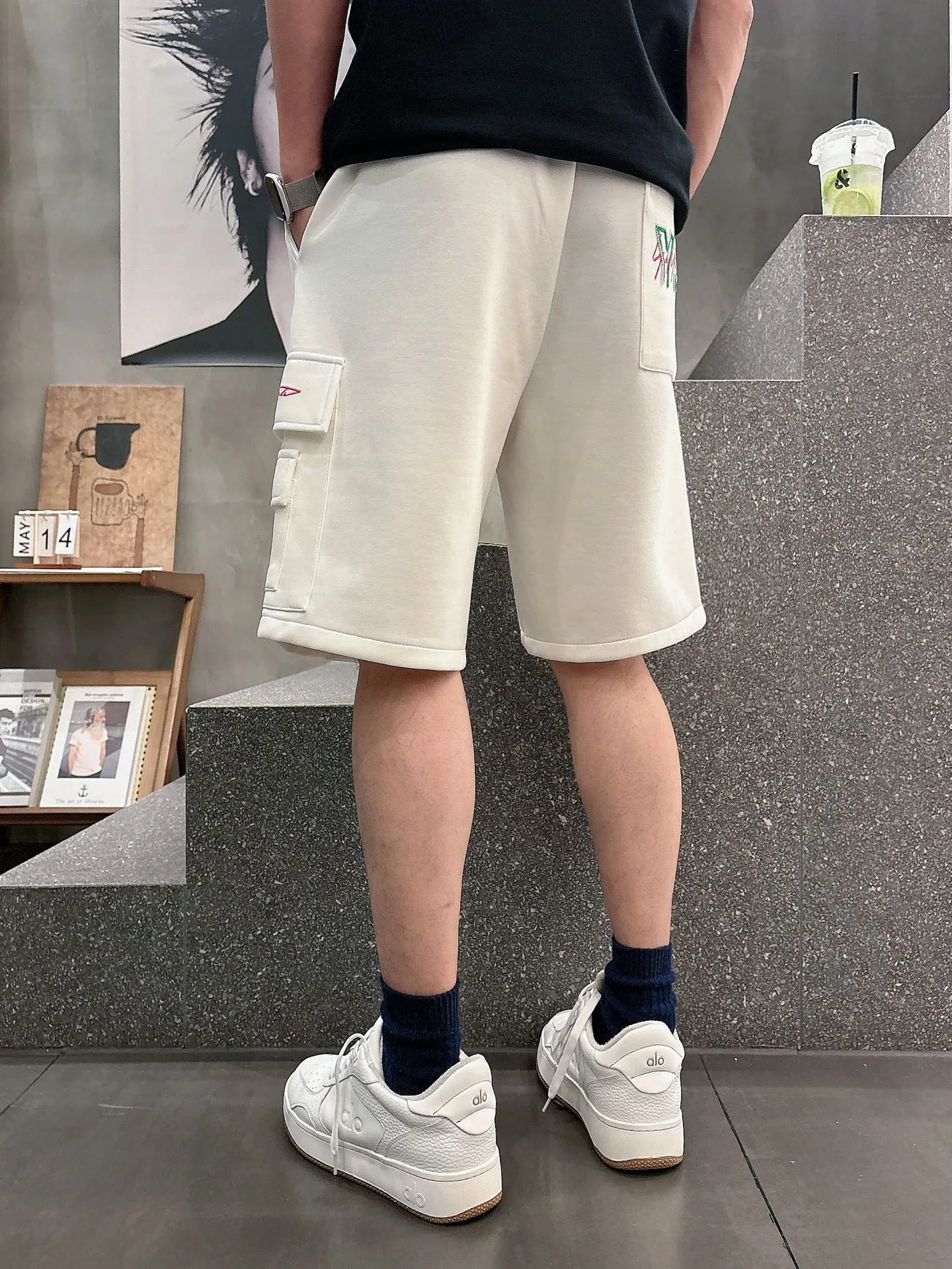 Y 3 Complete three standards 2026 summer New Arrival men's casual shorts, advanced custom-made Breathable fabric Breathable fabric with high elasticity and comfort, impeccable details, top-grade accessories, original logo design concept, delicate and soft feel! The upper body fit is awesome! Size: M-XXXL Please state your height and weight when ordering