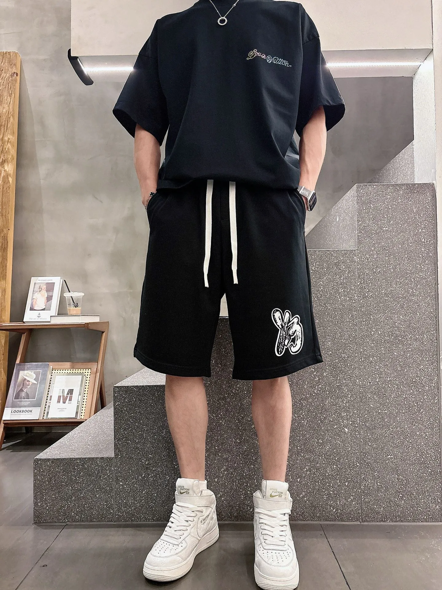 Y 3 Complete three standards 2026 summer New Arrival men's casual shorts, advanced custom-made Breathable fabric Breathable fabric with high elasticity and comfort, impeccable details, top-grade accessories, original logo design concept, delicate and soft feel! The upper body fit is awesome! Size: M-XXXL Please state your height and weight when ordering