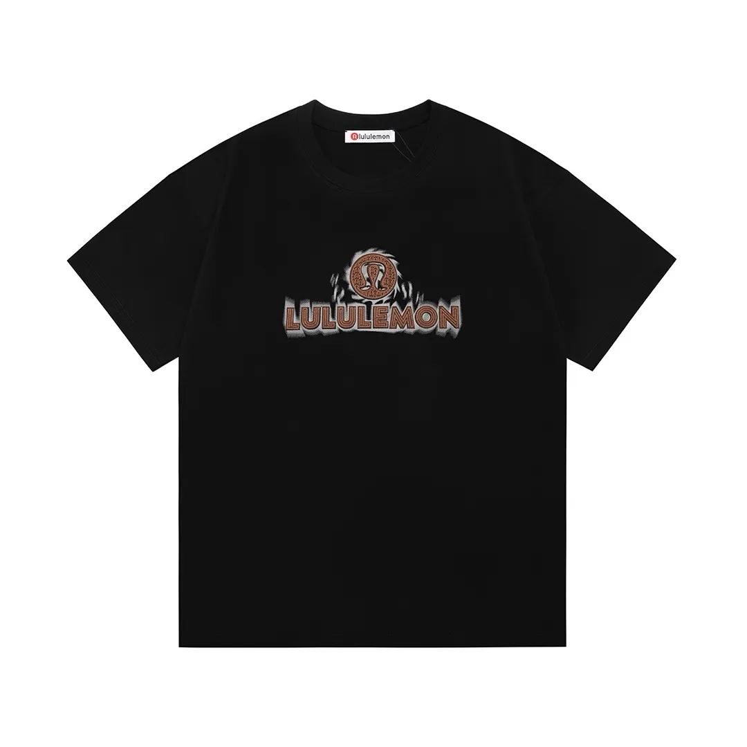 lululemon 2026New Arrival ➕ logo Same Style t 100％ 32 ：Black Size：S M L XL