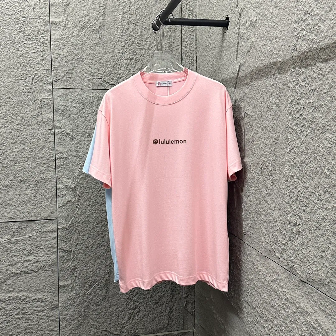lulu*lemon* 2025 New Arrival t Classic Same Style ：Black White Light Blue Light Pink Size： S （90-130 ） M （120-150 ） L （140-165 ） XL （160-180 ） XXL （180 ）