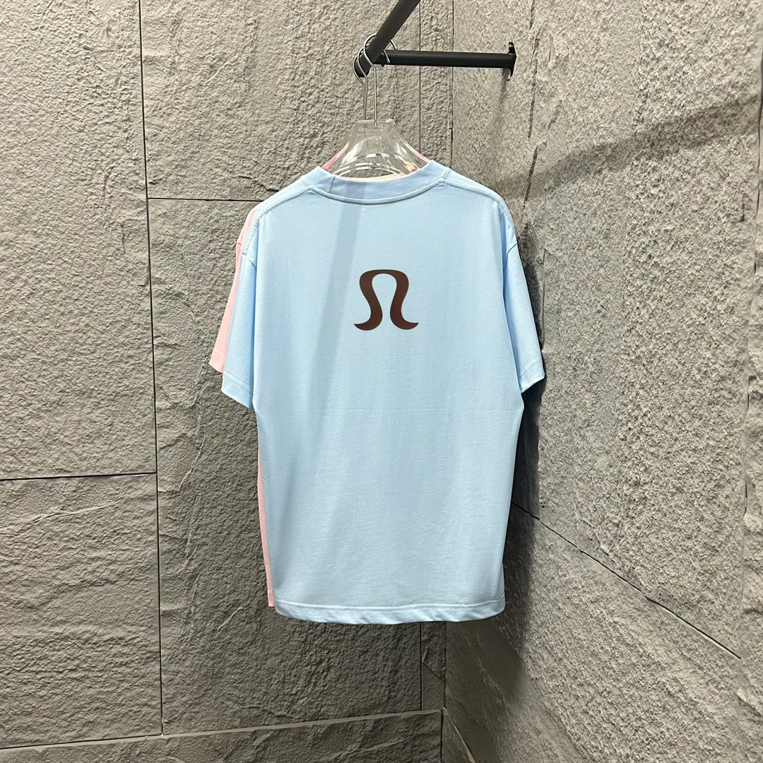 lulu*lemon* 2025 New Arrival t Classic Same Style ：Black White Light Blue Light Pink Size： S （90-130 ） M （120-150 ） L （140-165 ） XL （160-180 ） XXL （180 ）