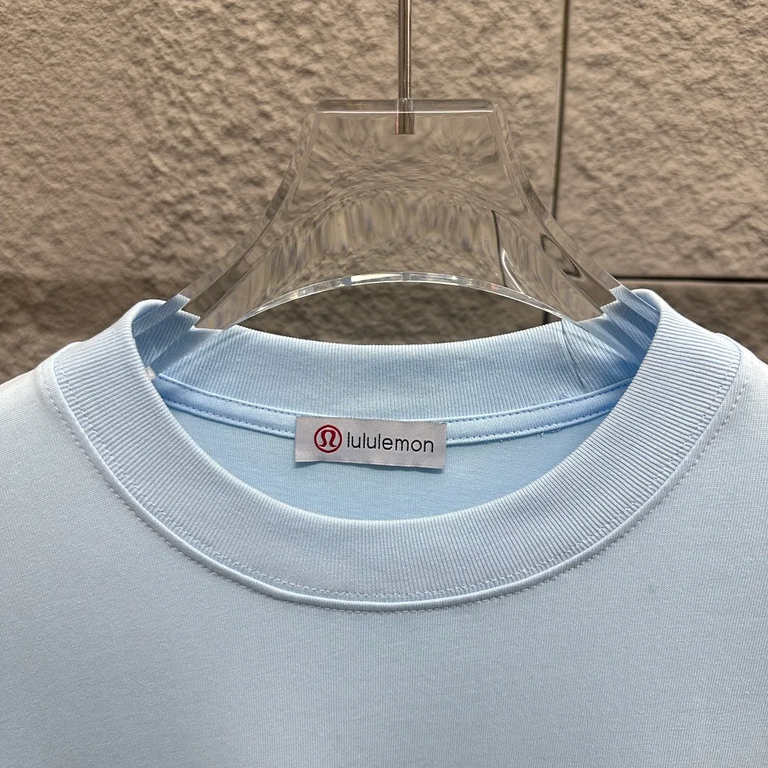 lulu*lemon* 2025 New Arrival t Classic Same Style ：Black White Light Blue Light Pink Size： S （90-130 ） M （120-150 ） L （140-165 ） XL （160-180 ） XXL （180 ）