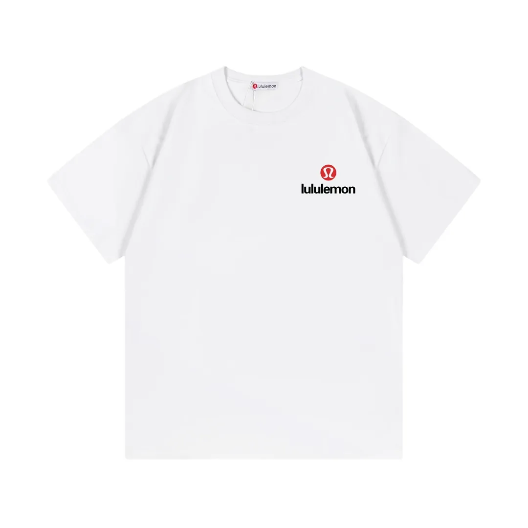 lululemon 2025New Arrival logo Same Style t 100％ 32 ：White Size：XS S M L