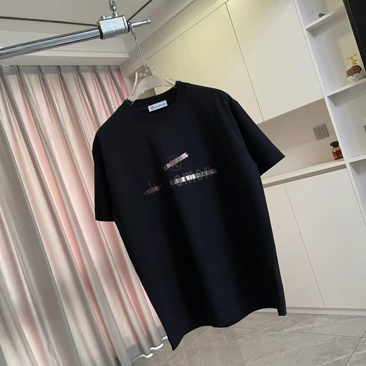 lulu* 2026 New Arrival logo g t Same Style Size：S M L XL XXL ：Black White Red Green