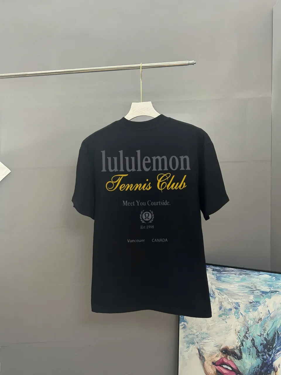 lululemon 2025 Classic T ， Breathable ， ， ！ Same Style ： Black White Gray Size：S M L Xl