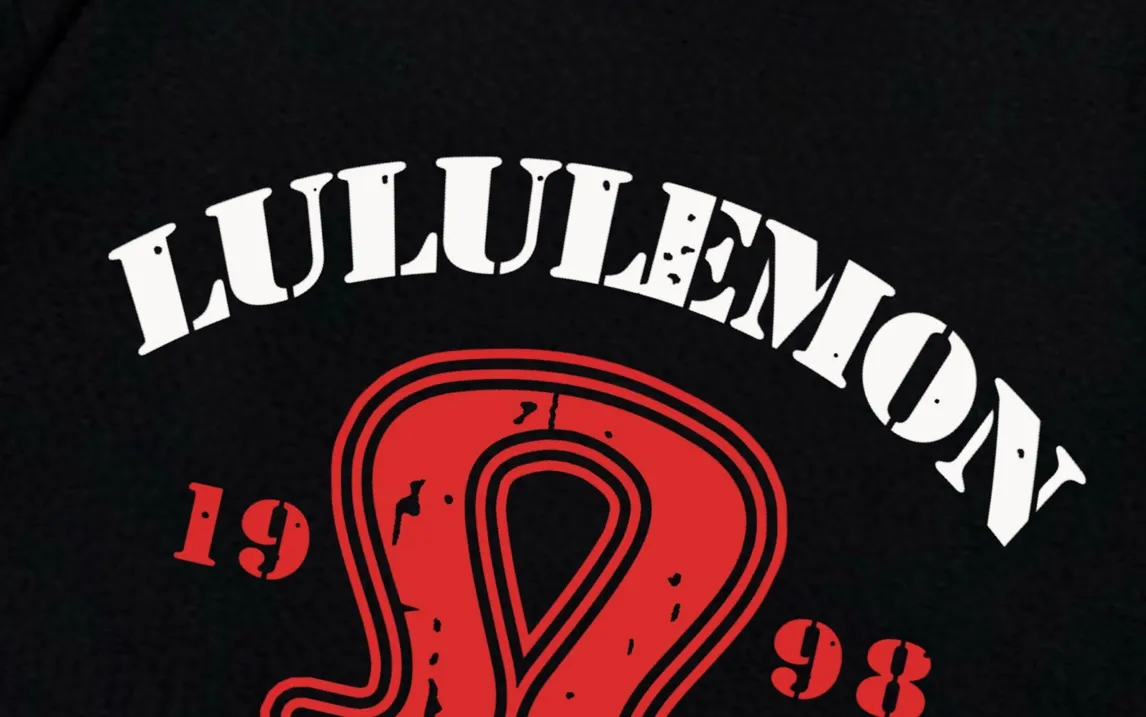 lululemon 2025New Arrival logo Same Style t 100％ 32 ：Black Size：XS S M L