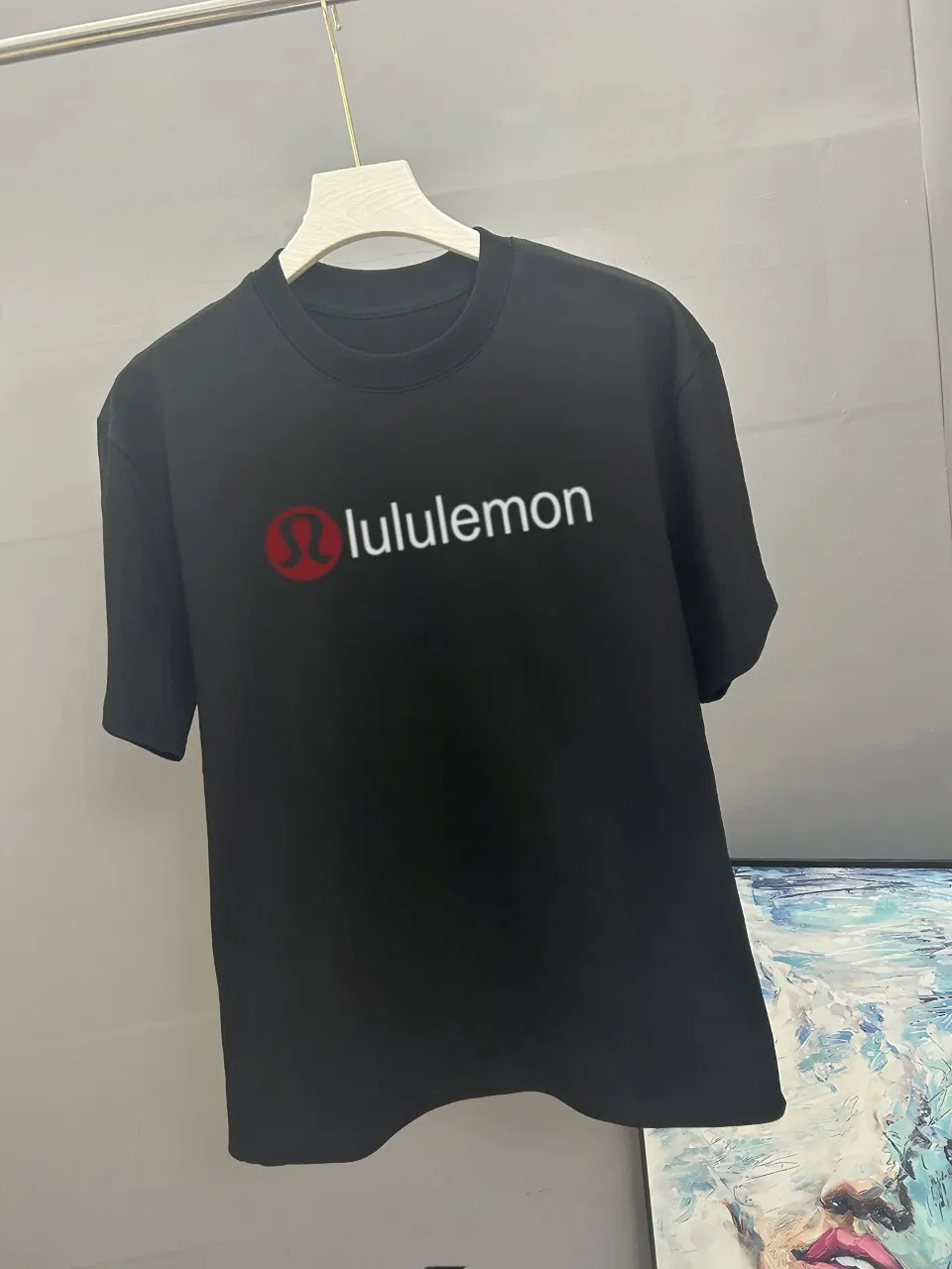 lululemon 2025 Classic T ， Breathable ， ， ！ Same Style ： Black White Gray Size：S M L Xl
