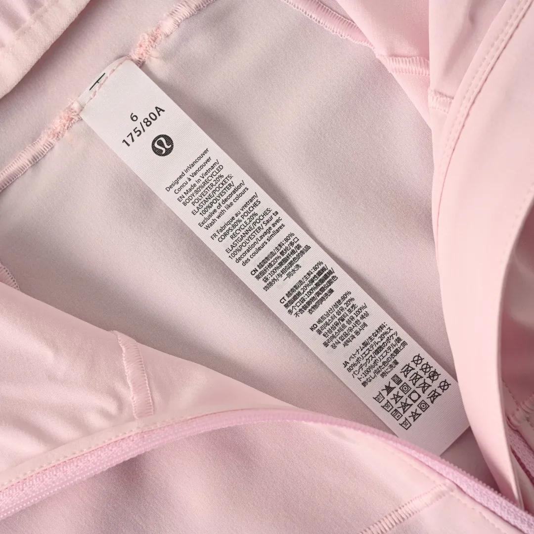 160 LULULEMON RUNNING GLYDE Breathable Size：2-8