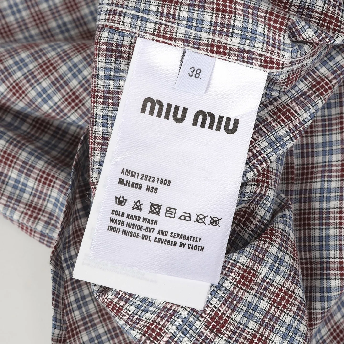 MIU MIU/ 25SS ， 。 、 、 。 ， Same Style Size 36 38 40 42