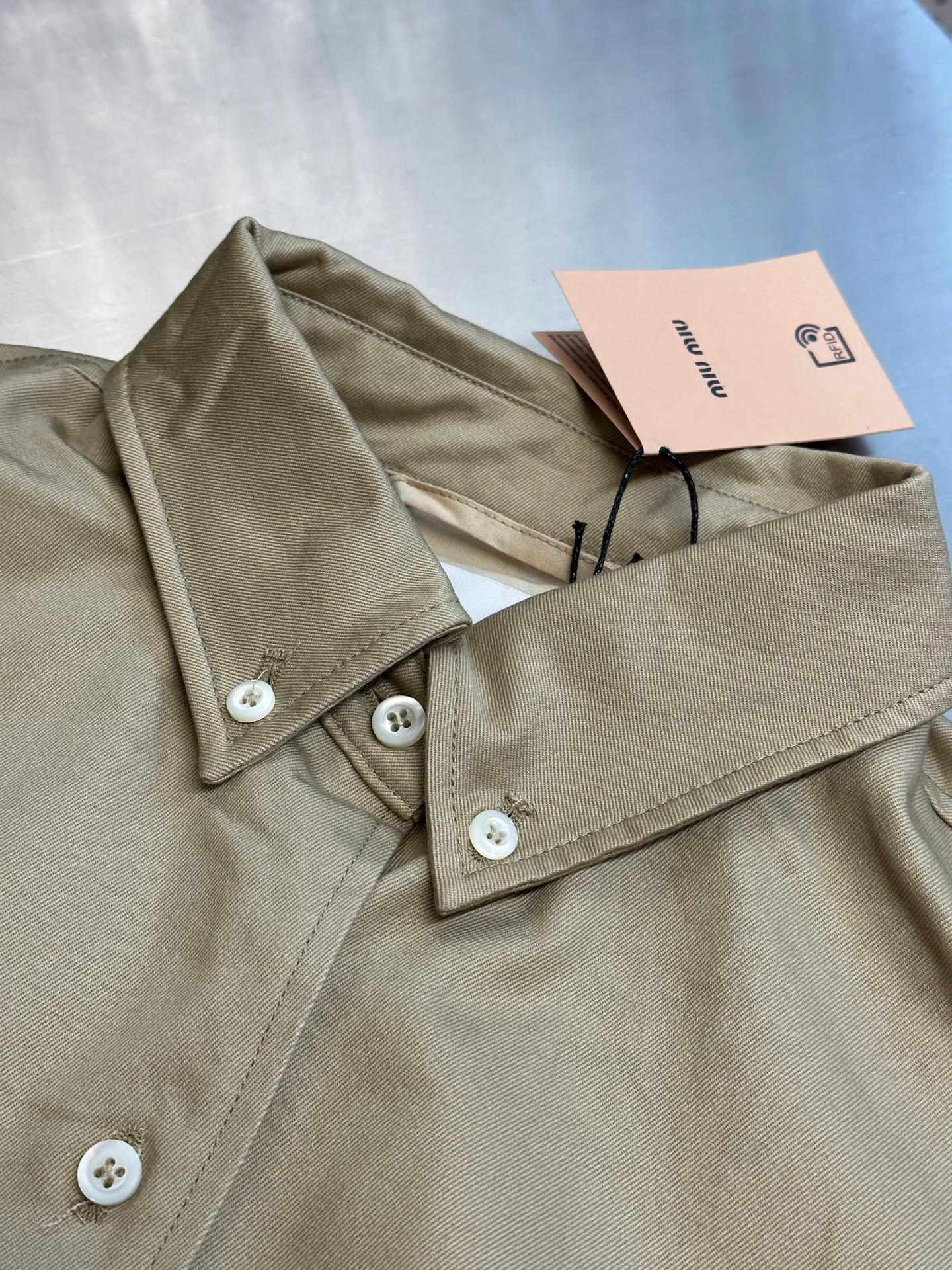 Miu Miu Khaki Miu Miu Classic 1： Miu Miu 2: 3: 4: Size：M-3XL