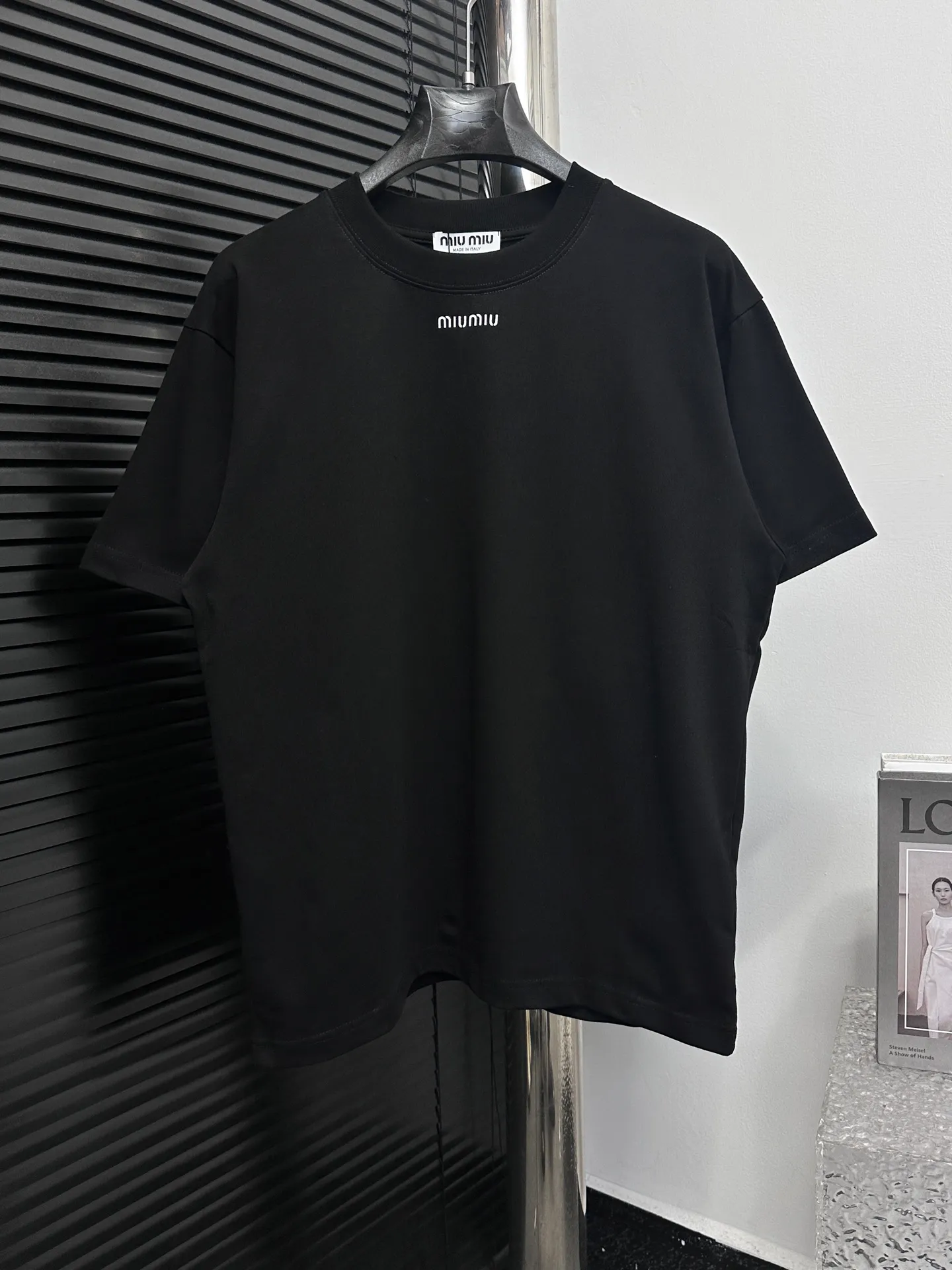 【Miu Miu】 25ss New Arrival T 260g ， 。 、 ， 。 Size：XS-L