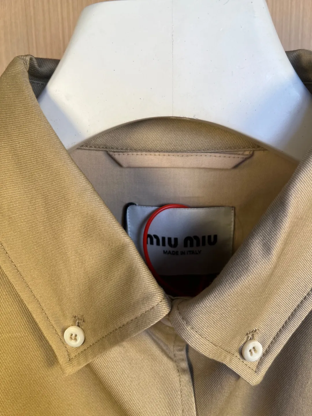 Miu Miu Khaki Miu Miu Classic 1： Miu Miu 2: 3: 4: Size：M-3XL