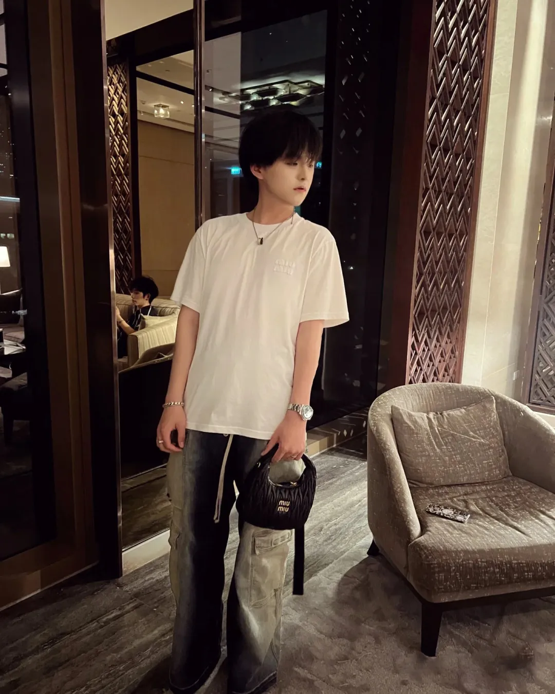 MIU MIU MM LOGO T