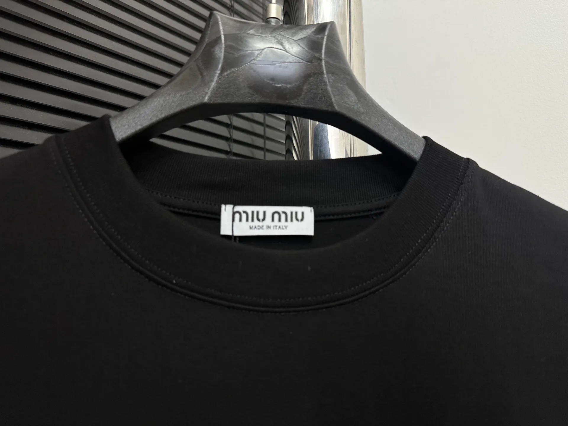 【Miu Miu】 25ss New Arrival T 260g ， 。 、 ， 。 Size：XS-L