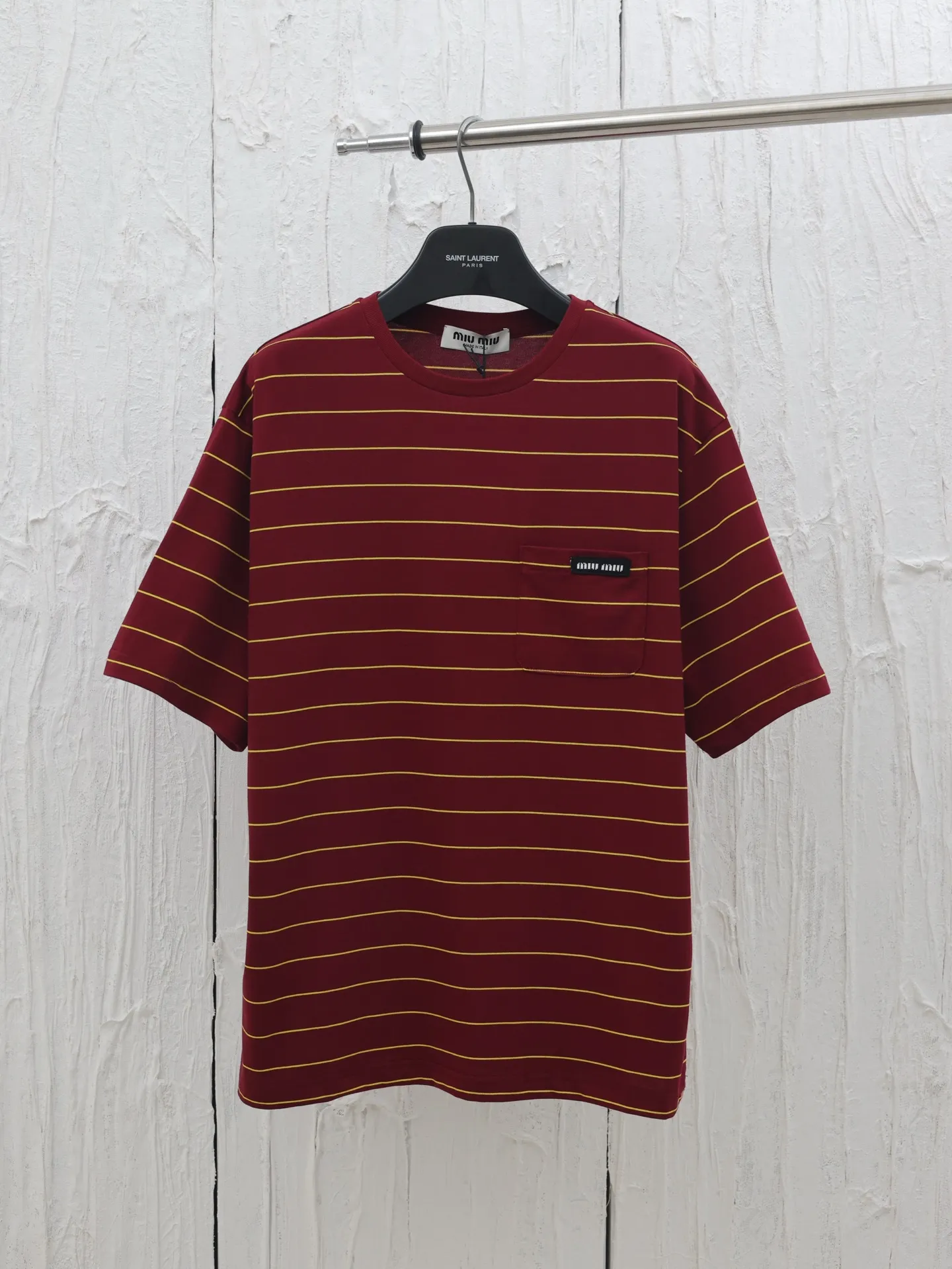 Miumiu*/ 25SS New Arrival T Retro ， ， ， , Size:S/M/L