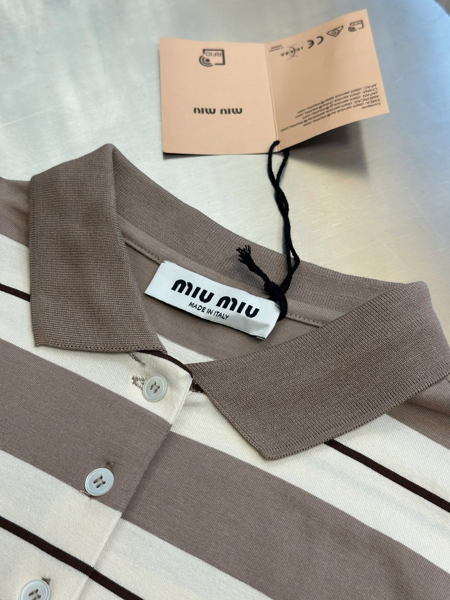 MIU MIU POLO 60 ， ， ， 1:1 / 。 size：s m l xl