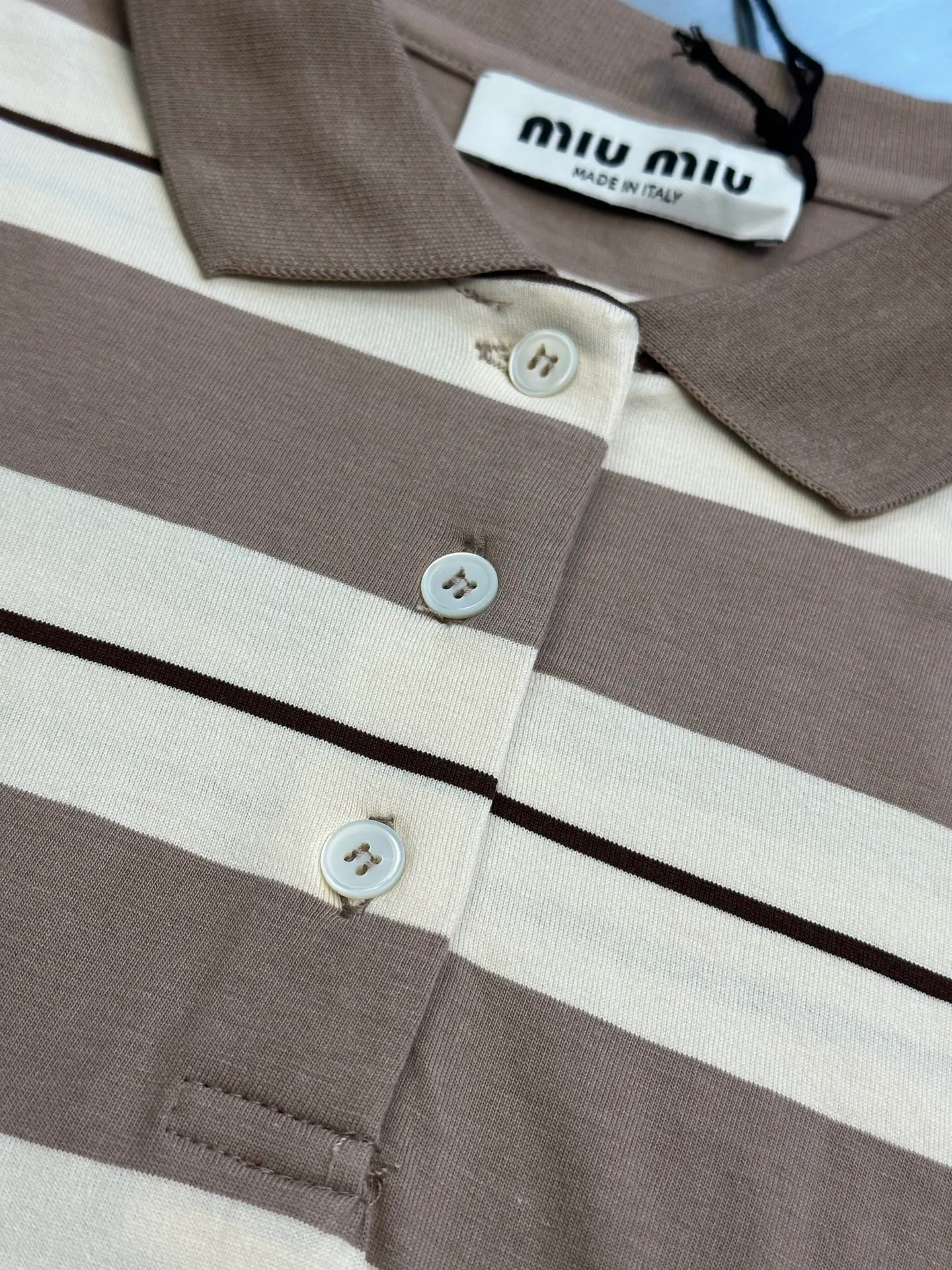 MIU MIU POLO 60 ， ， ， 1:1 / 。 size：s m l xl